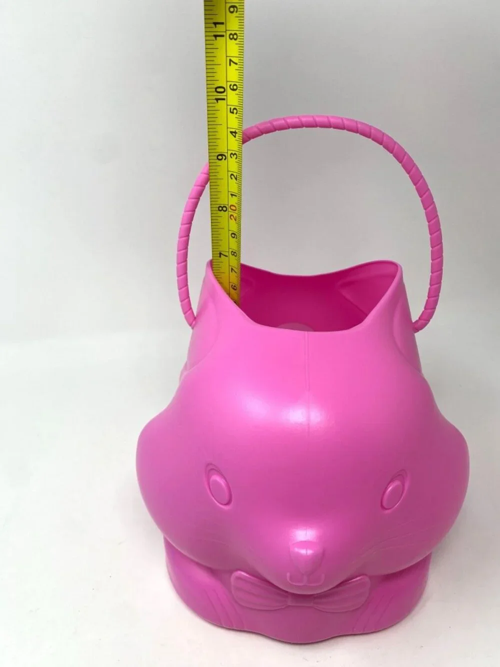 Target 2026 Vintage Inspired Easter Bunny Blow Mold Basket Pink Spritz